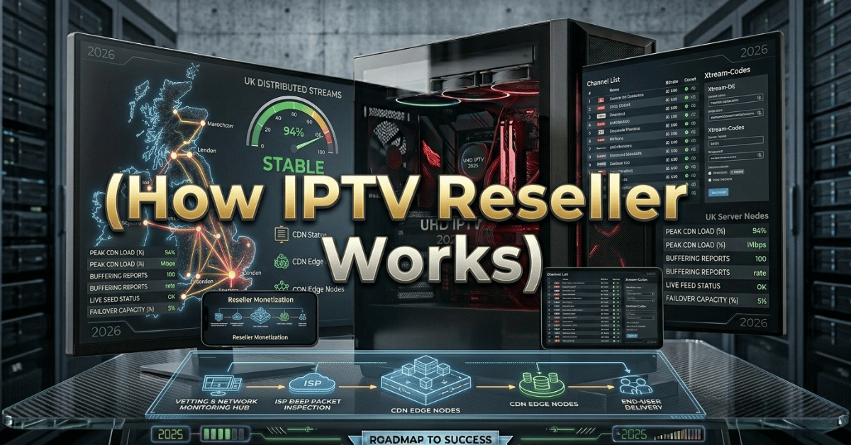 UK IPTV panel handling peak traffic surge on UHD streams