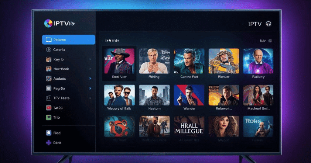 UK IPTV streaming service reseller panel showing subscriber tier pricing structure with margin and churn rate analysis