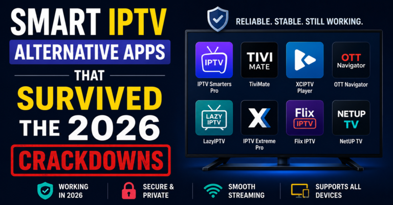 Smart IPTV Alternative Apps