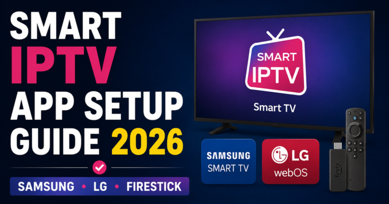 Smart IPTV App Setup