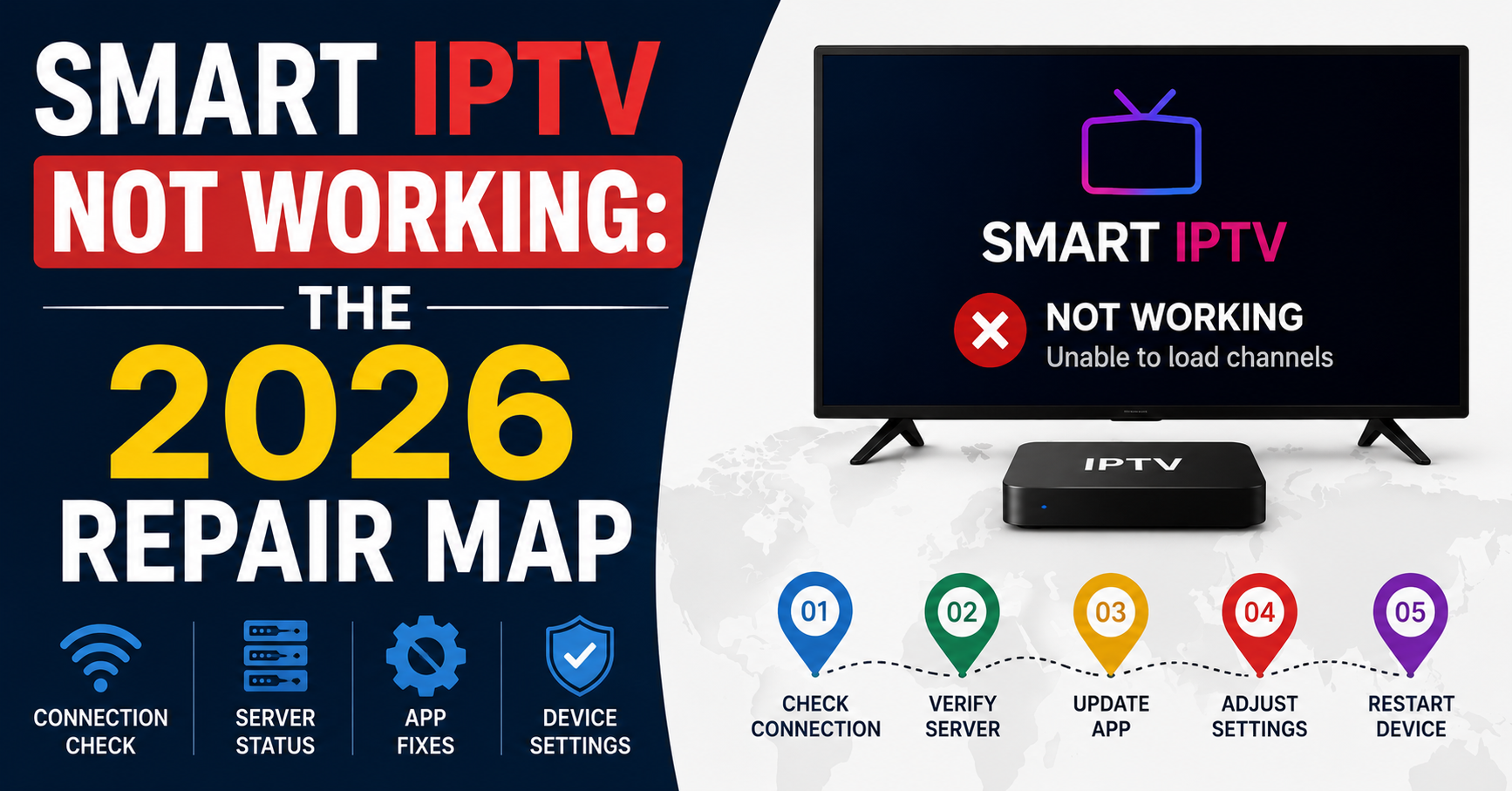 Smart IPTV Not Working