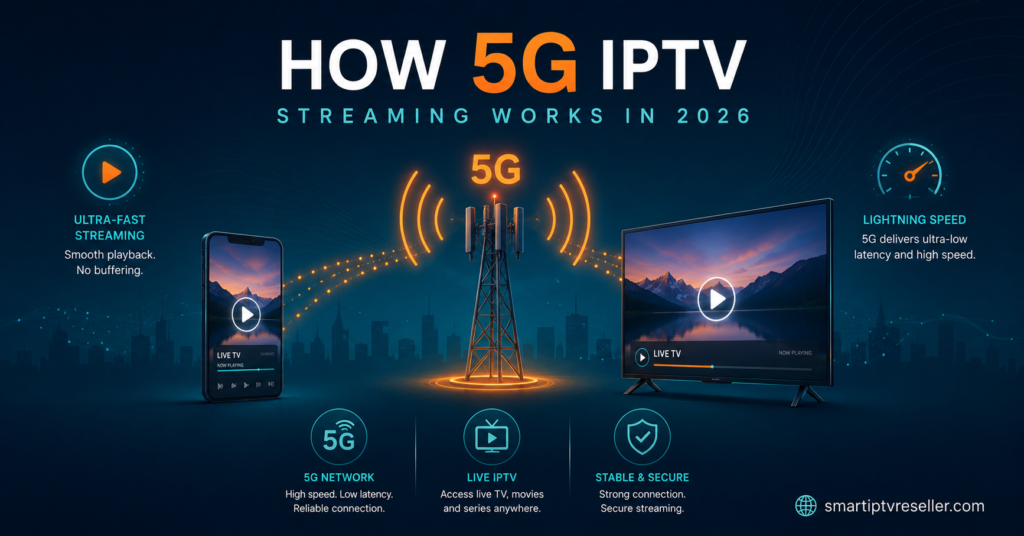 How 5G IPTV Streaming Works in 2026
