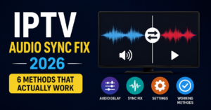 IPTV Audio Sync Fix 2026