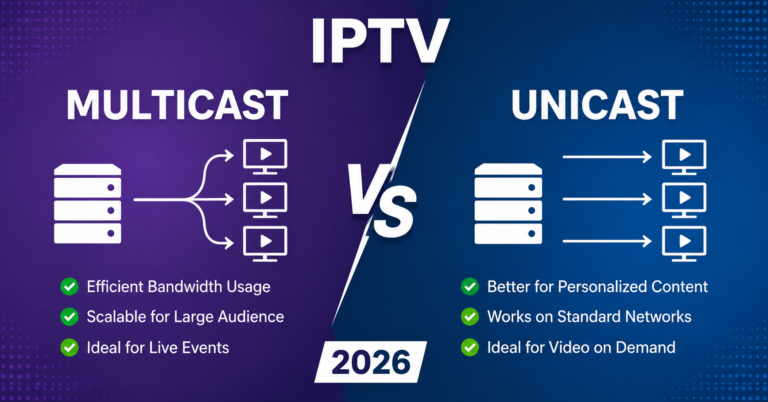 IPTV Multicast vs Unicast 2026