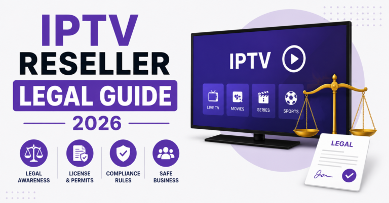 IPTV Reseller Legal Guide 2026