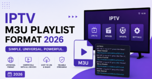 IPTV M3U Playlist Format 2026